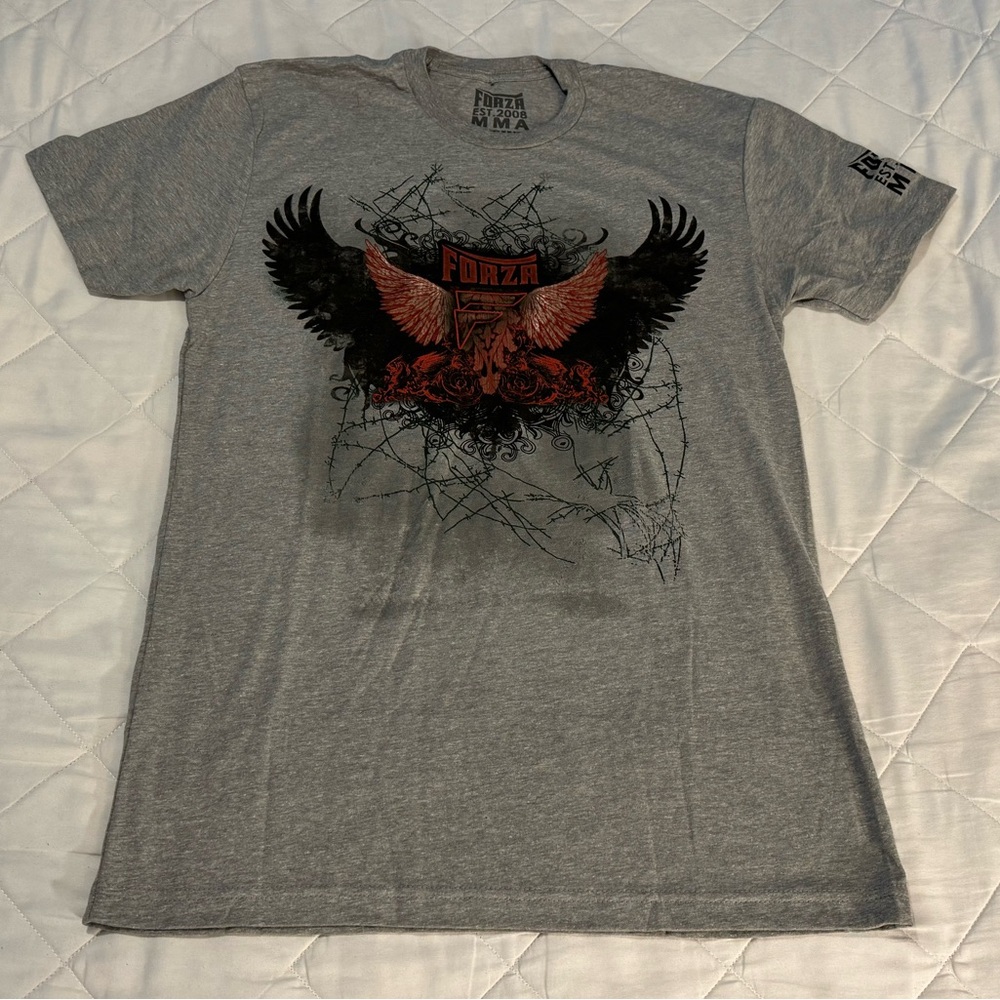 Forza Sports MMA “EST. 2008” Short Sleeve T-Shirt Men’s Medium Grey Tops